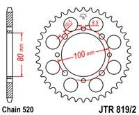 Řetězová rozeta JT JTR 819/2-41 41 zubů, 520