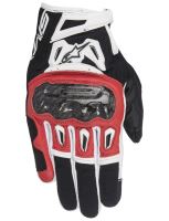 rukavice SMX-2 AIR CARBON, ALPINESTARS (červené/černé/bílé)