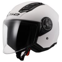 Otevřená helma LS2 OF616 AIRFLOW II SOLID GLOSS WHITE-06