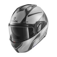 Překlápěcí helma SHARK EVO-GT Encke Antracit / Black / Silver