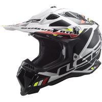 Enduro helma LS2 MX700 SUBVERTER STOMP WHITE BLACK