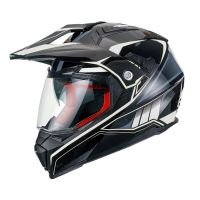 Enduro helma MAXX FS 606 Black / White
