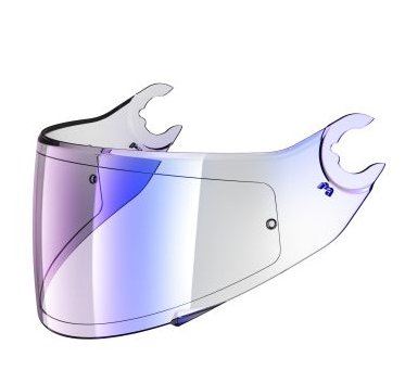 Plexi SHARK zrcadlově modré pro helmy SPARTAN, SPARTAN CARBON, SKWAL 2, D-SKWAL 2