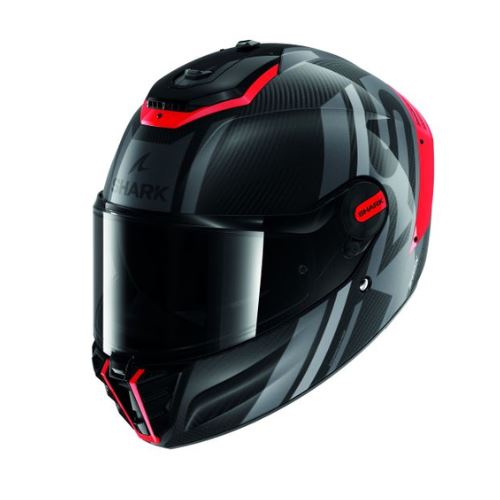 Integrální helma SHARK Spartan RS Carbon Shawn Black / Antracit / Red