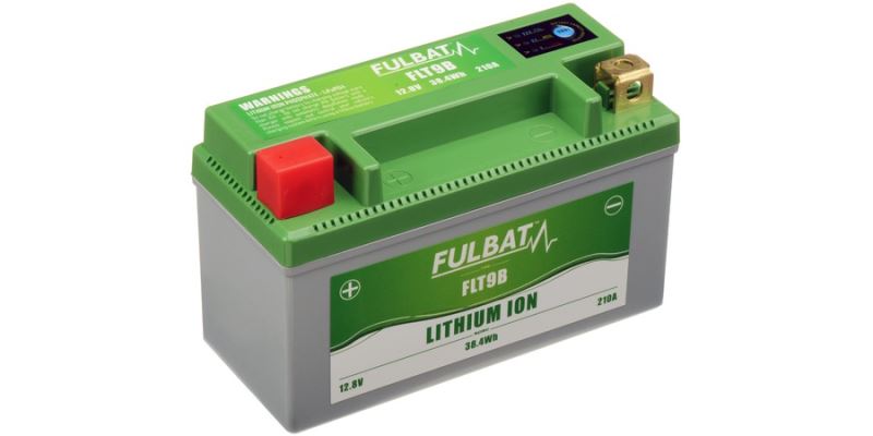 lithium battery  LiFePO4  YT7B-BS, YT9B-BS FULBAT  12V, 4Ah, 240A, weight 0,56 kg, 150x65x93