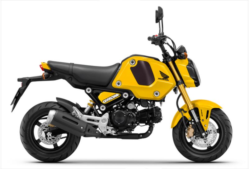 Honda MSX125 2022 Pearl Queen Bee Yellow