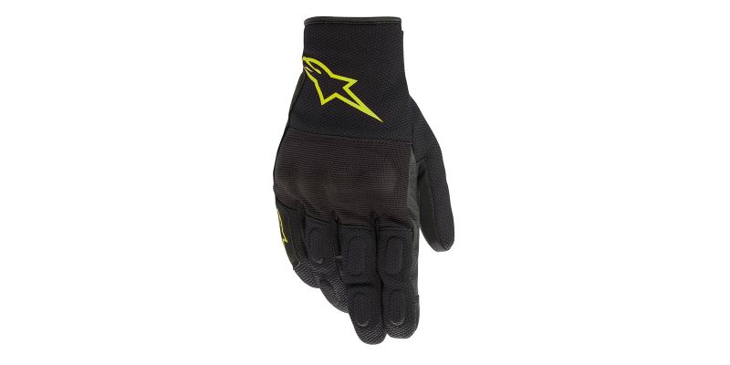 rukavice S MAX DRYSTAR, ALPINESTARS (černá/žlutá fluo)