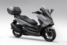 Honda Forza 350 Smart Top Box 2025 Pearl Falcon Grey Honda Forza 350 Smart Top Box 2025 Pearl Falcon Grey