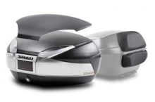 Vrchní kufr na motorku SHAD SH48 D0B48406R Nový titan s opěrkou, karbonový kryt a zámek PREMIUM SMART Vrchní kufr na motorku SHAD SH48 D0B48406R Nový titan s opěrkou, karbonový kryt a zámek PREMIUM SMART