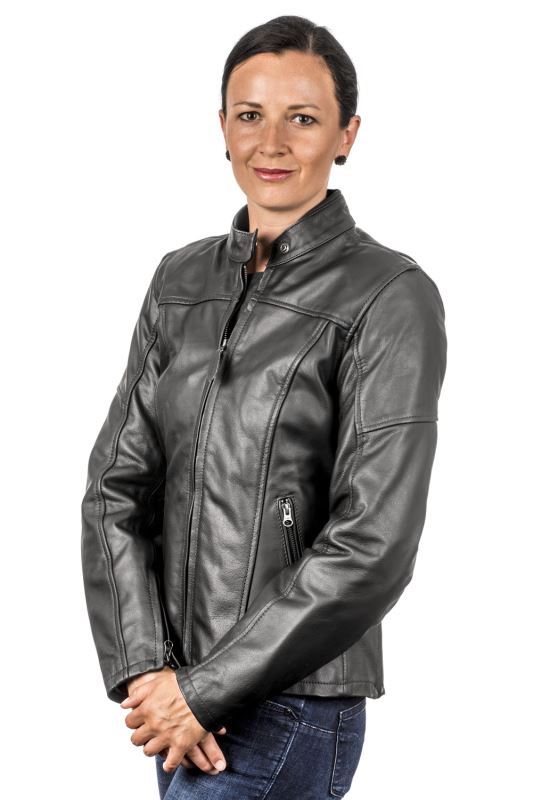 Kožená bunda MACK dámská, SPIDI (černá)