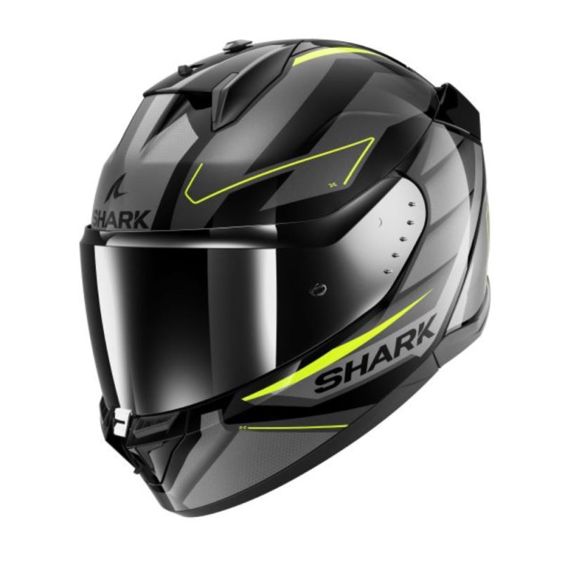 Integrální helma SHARK D-Skwal 3 Sizler Black / Antracit / Yellow (matná)
