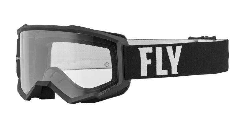 brýle FOCUS, FLY RACING - USA (černá/bílá)