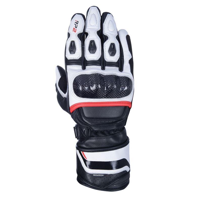 rukavice RP-2 2.0, OXFORD (černé/bílé/červené)