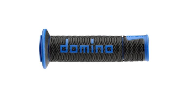gripy A450 (road) délka 120 mm, DOMINO (černo-modré)