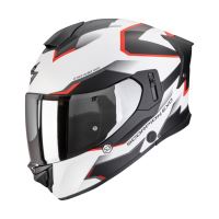 Integrální helma SCORPION EXO-530 AIR CLIP Matt White / Black / Red