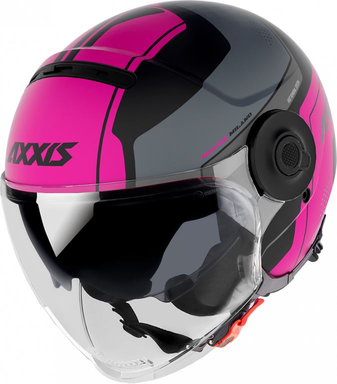Otevřená helma AXXIS RAVEN SV ABS milano matt pink