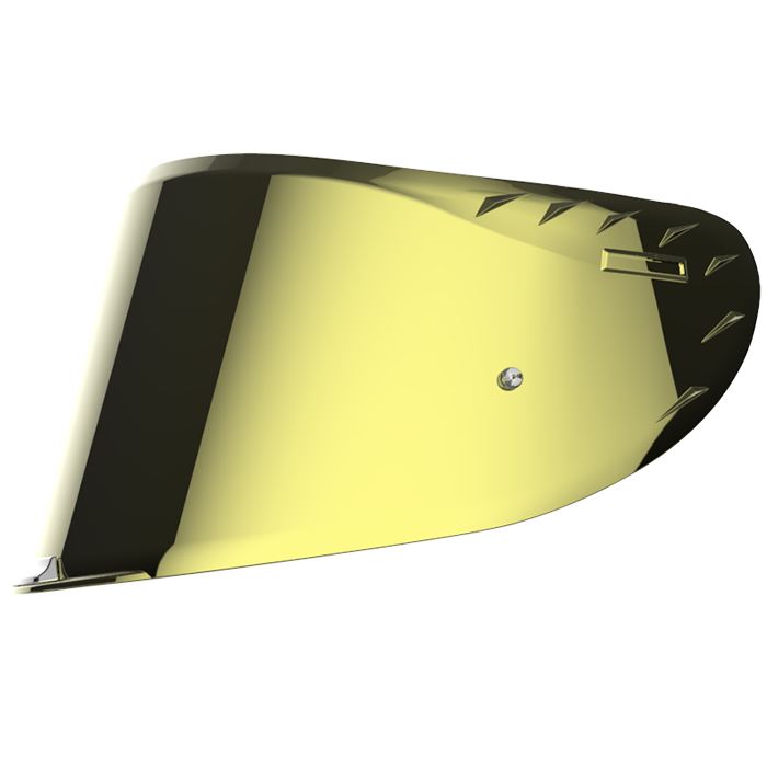 Náhradní plexi pro helmu LS2 VISOR FF327 (Iridium Gold)