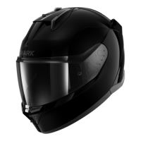Integrální helma SHARK D-SKWAL 3 BLANK Black