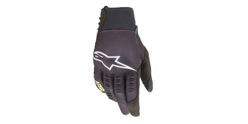 rukavice SMX-E 2021, ALPINESTARS (černá/žlutá fluo)