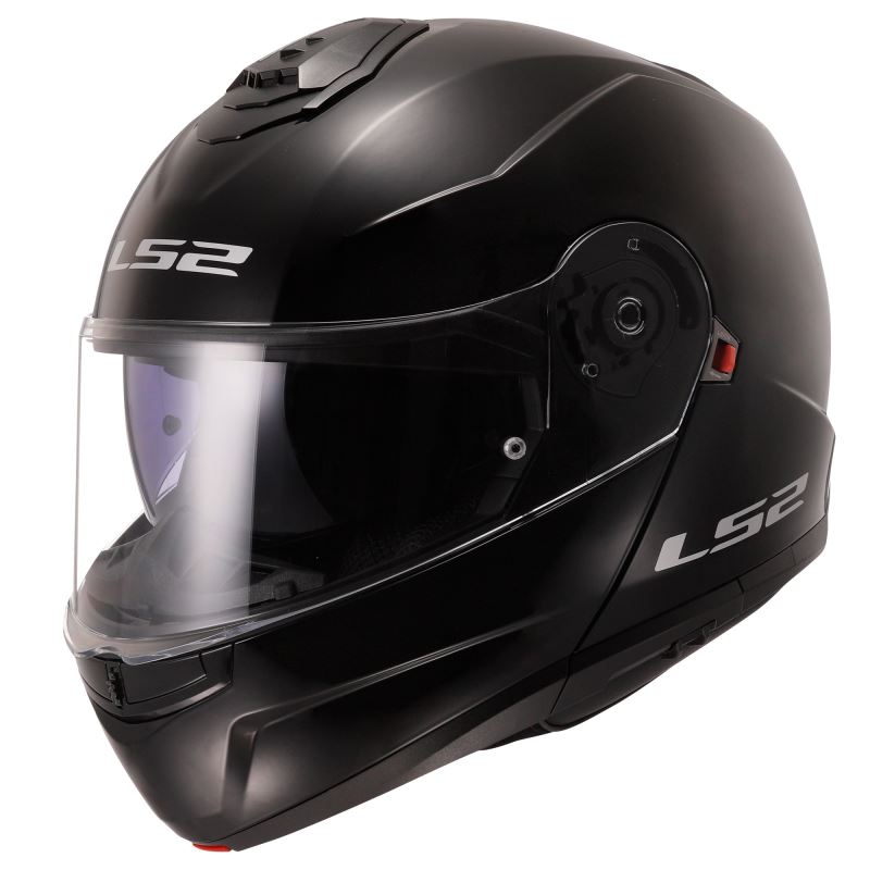 Výklopná helma LS2 FF908 STROBE II GLOSS BLACK-06 M