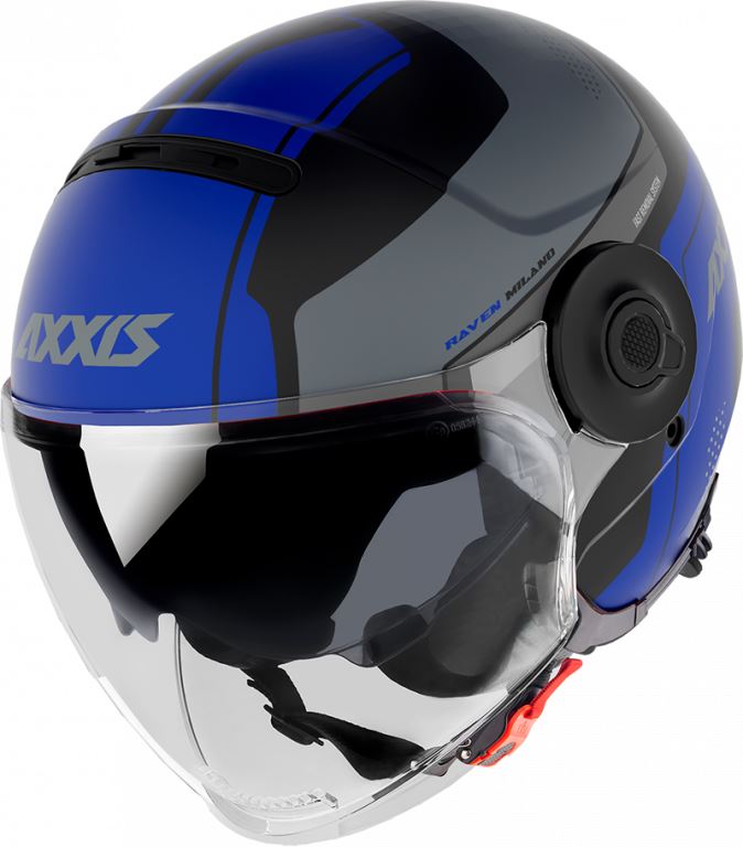 Otevřená helma AXXIS RAVEN SV ABS milano matt blue