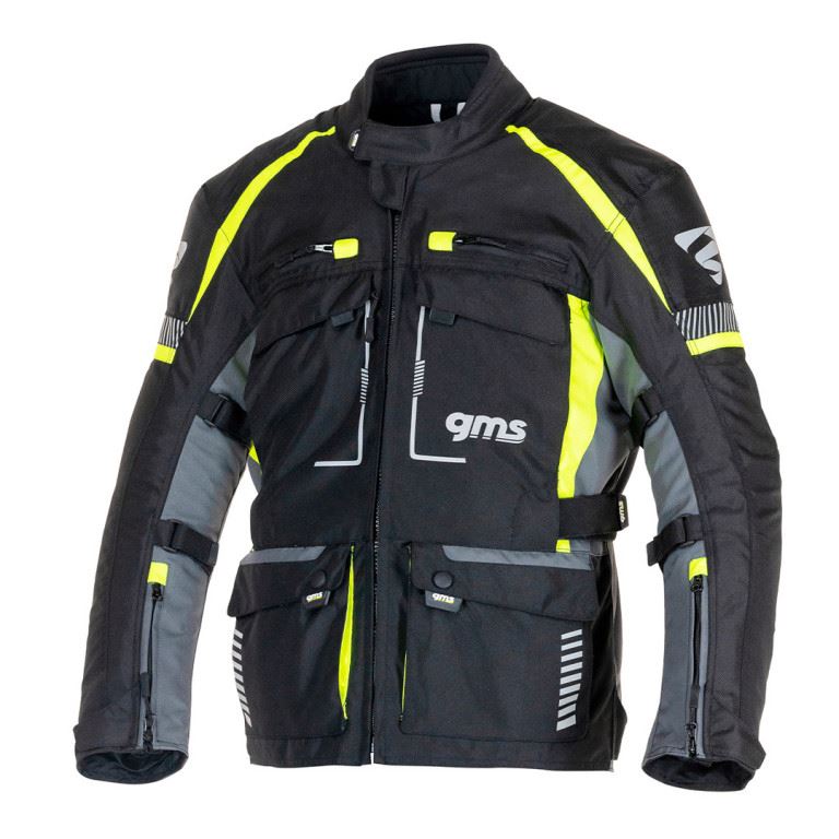 3v1 Cestovní bunda GMS EVEREST ZG55010 černo-antracitově-žlutá