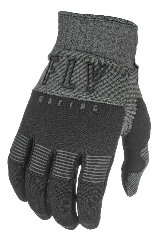 rukavice F-16 2021, FLY RACING (černá/šedá) - 3XL