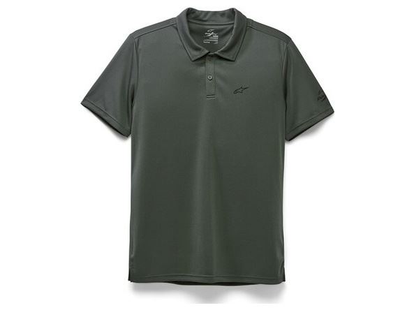 triko s límečkem SCENARIO PERFORMANCE POLO, ALPINESTARS (tmavě zelená) - 2XL