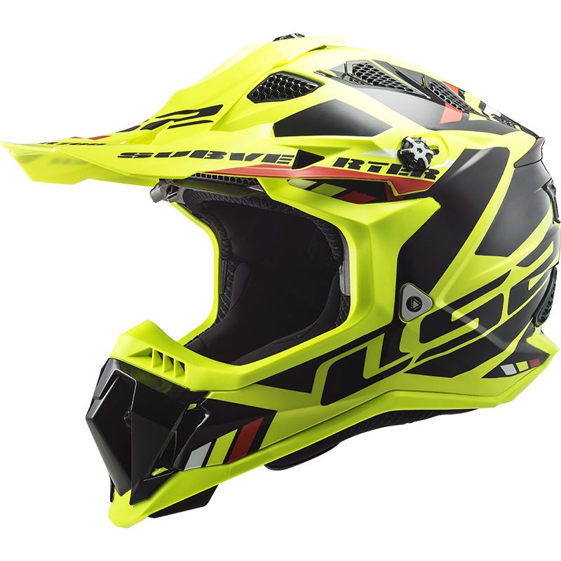 Enduro helma LS2 MX700 SUBVERTER STOMP H-V YELLOW BLACK