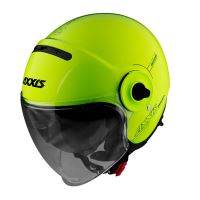 Otevřená helma AXXIS Raven SV ABS Solid Gloss Fluor Yellow