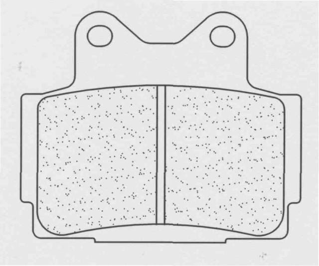 Brzdové destičky CL BRAKES 2301 A3+