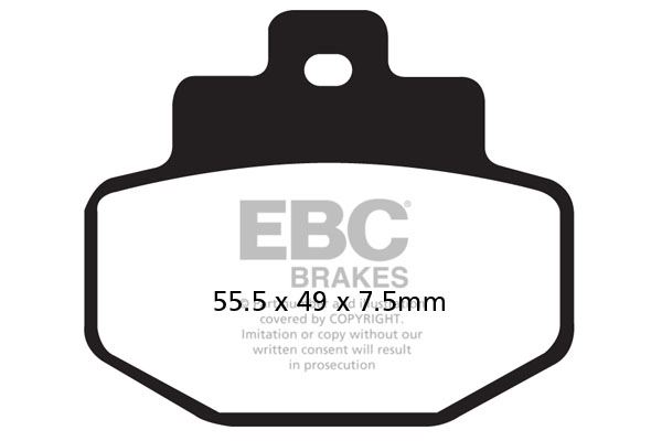 Brzdové destičky EBC SFAC321