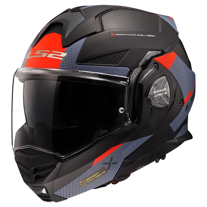 Překlápěcí helma LS2 FF901 ADVANT X OBLIVION Matt Black Blue-06