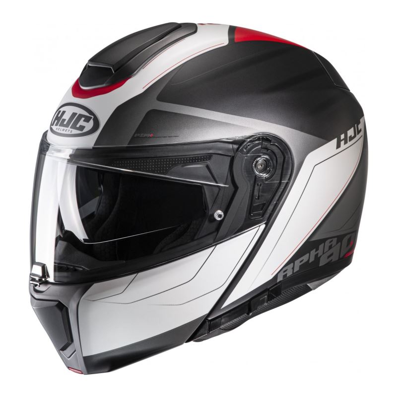 Výklopná helma HJC RPHA 90S Cadan Black / Grey / White / Red