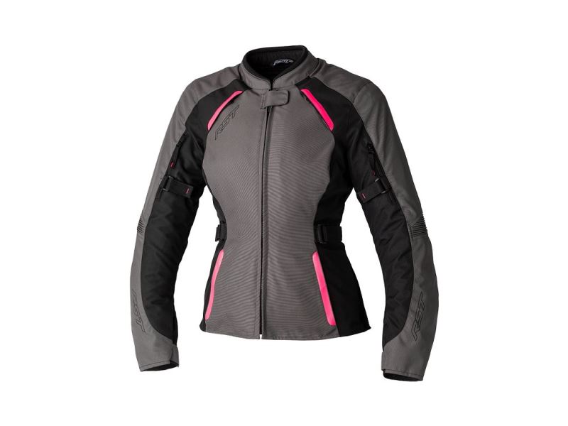 Dámská textilní bunda RST 3116 Ava CE Black / Grey / Pink