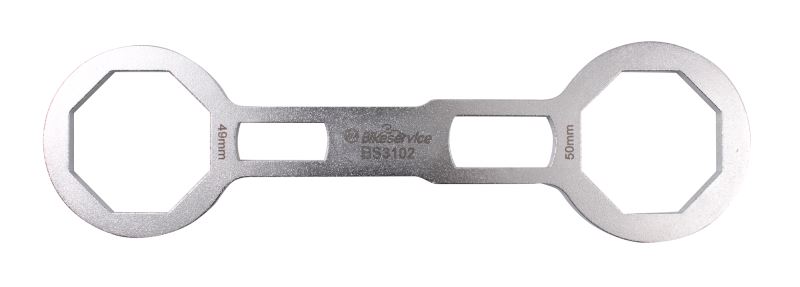 uzavřený osmihranný klíč na přední vidlice (49 x 50 mm), BIKESERVICE