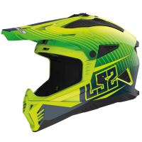 Motokrosová helma LS2 MX708 FAST II DUCK M.H-V Green /  H-V Yellow.-06