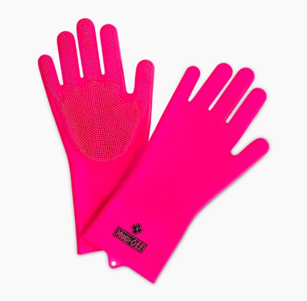 Gumové rukavice na čištění MUC-OFF 20625 růžová XL