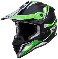 Motokrosová helma iXS iXS362 2.0 Matt Black / Neon Green