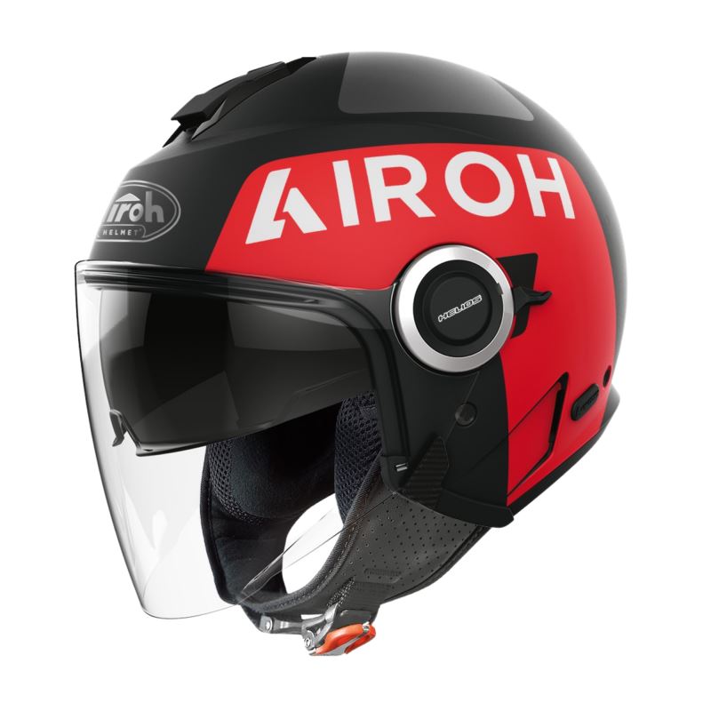 Otevřená helma AIROH Helios Up Black / Red